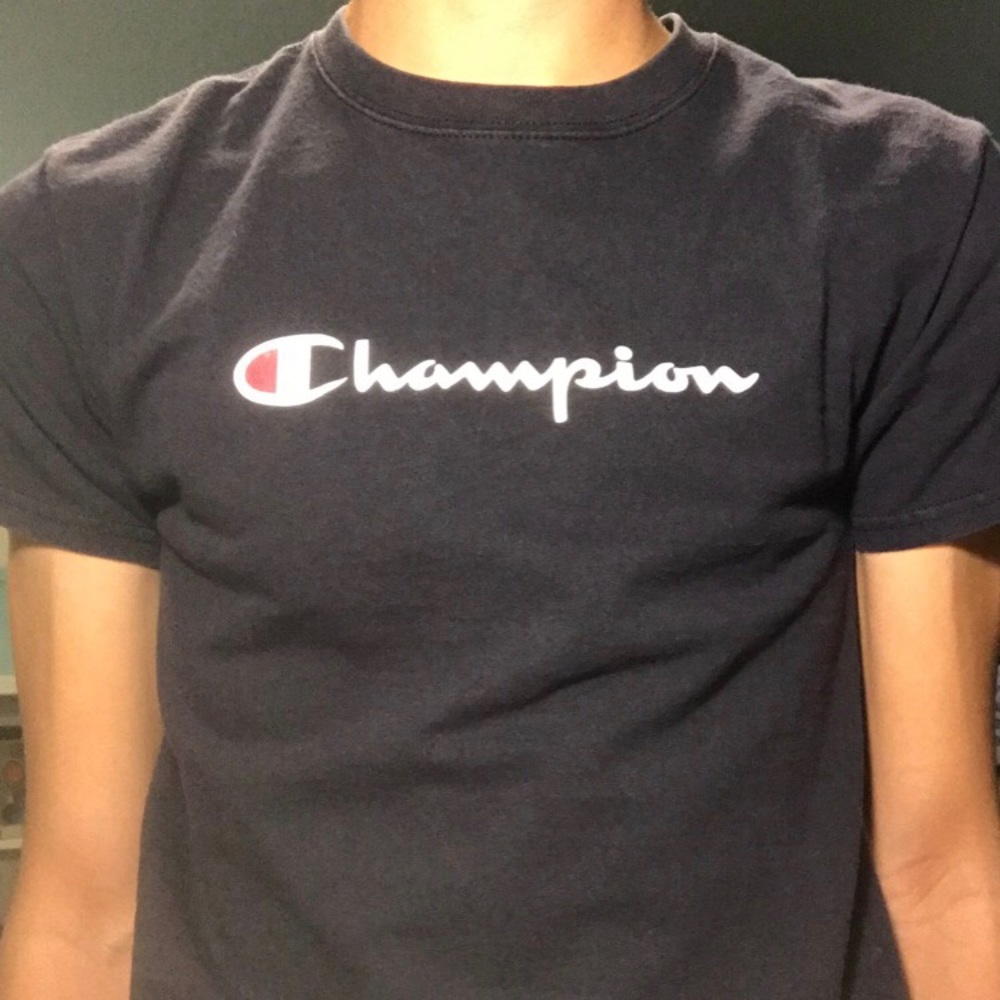 Authentic Champion Youth T-Shirt Navy